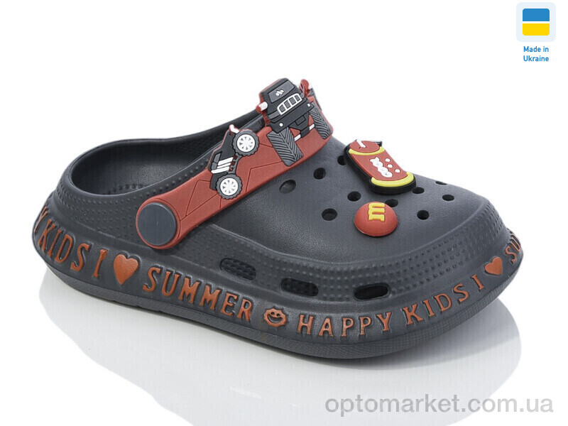 Купить Крокси дитячі CC005 сірий Gipanis сірий, фото 1