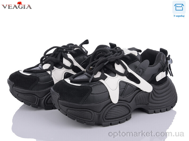 Купить Кросівки жіночі CD17-1 Veagia-ADA чорний, фото 1
