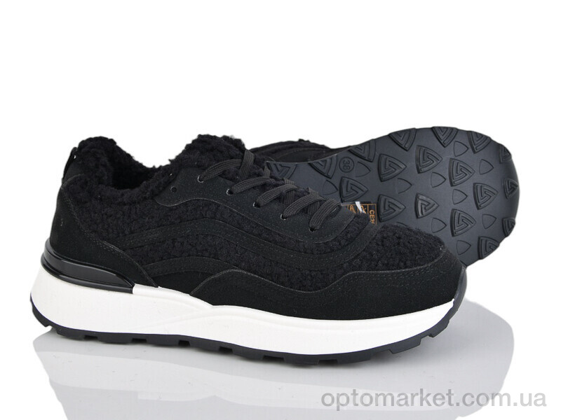 Купить Кросівки жіночі CE26-1 AAPR чорний, фото 1