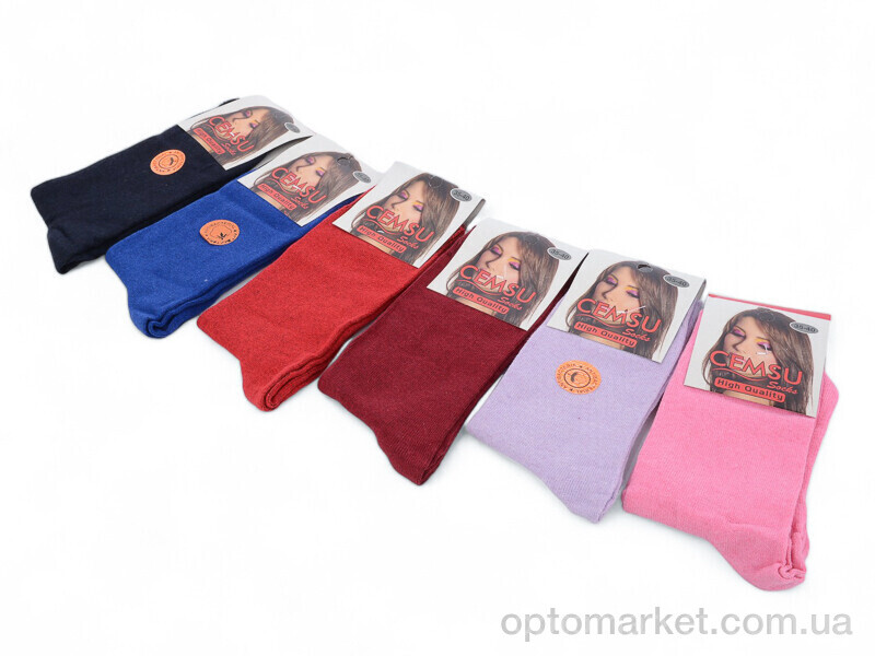 Купить Шкарпетки жіночі Cemsu 001-3 (08702) mix Cemsu мікс, фото 1