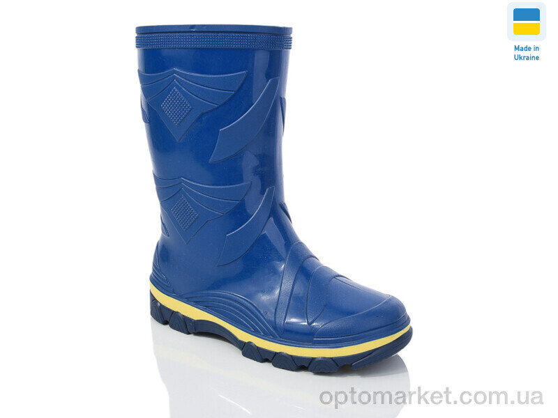 Купить Гумове взуття дитячі Чоботи резинові сині Litma синій, фото 1