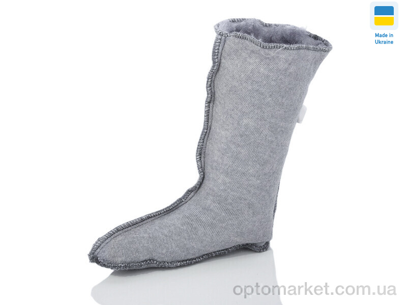 Купить Вкладиш в чобіт дитячі Чулок хутро 23-26 Litma сірий, фото 1