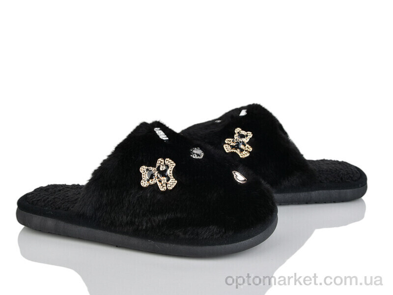 Купить Капці жіночі CK01-1 DaFuYuan чорний, фото 1