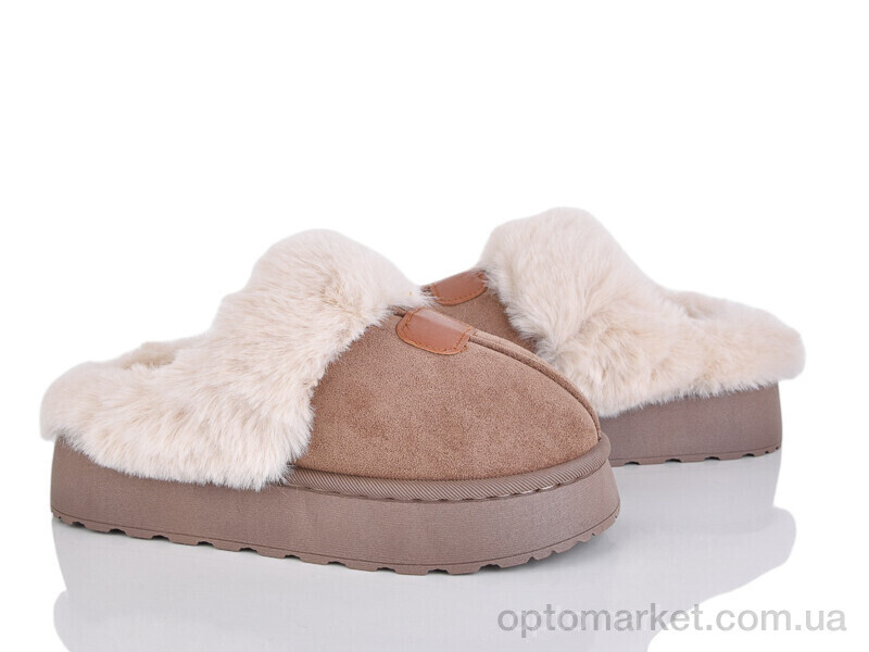 Купить Капці жіночі CK03-3 DaFuYuan коричневий, фото 1