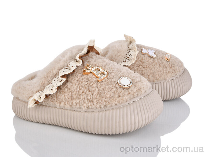 Купить Капці жіночі CK05-2 DaFuYuan бежевий, фото 1