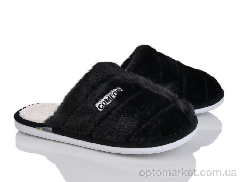 Купить Капці жіночі CK07-1 DaFuYuan чорний, фото 1