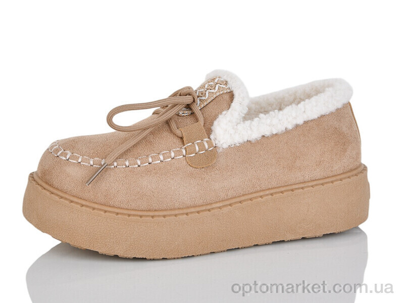 Купить Туфлі жіночі CK08-2 DaFuYuan бежевий, фото 1