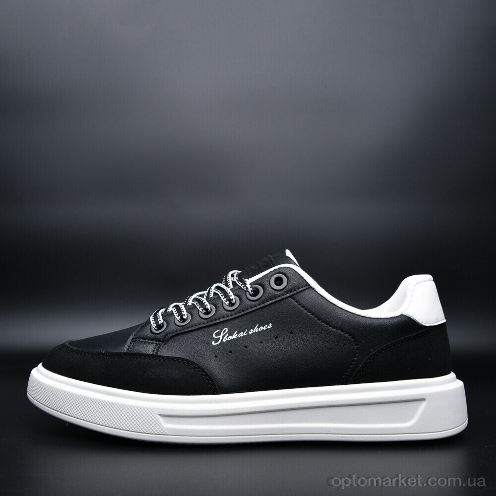 Купить Кросівки чоловічі CK10-1 DaFuYuan чорний, фото 2