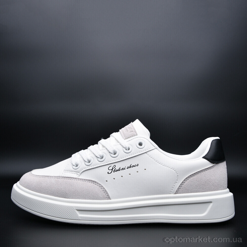 Купить Кросівки чоловічі CK10-3 DaFuYuan білий, фото 2