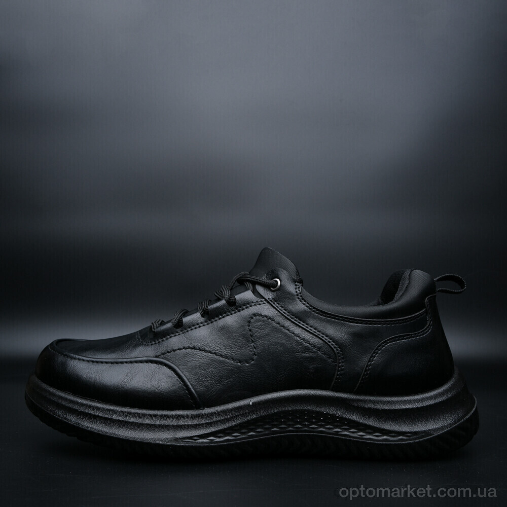 Купить Кросівки чоловічі CK21 black DaFuYuan чорний, фото 2