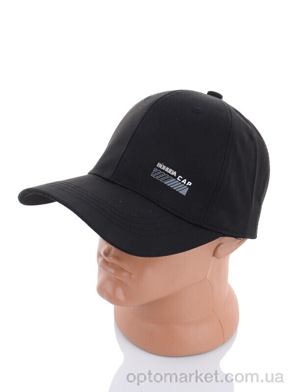 Купить Кепка чоловічі CL002-1 black RuBi чорний, фото 1