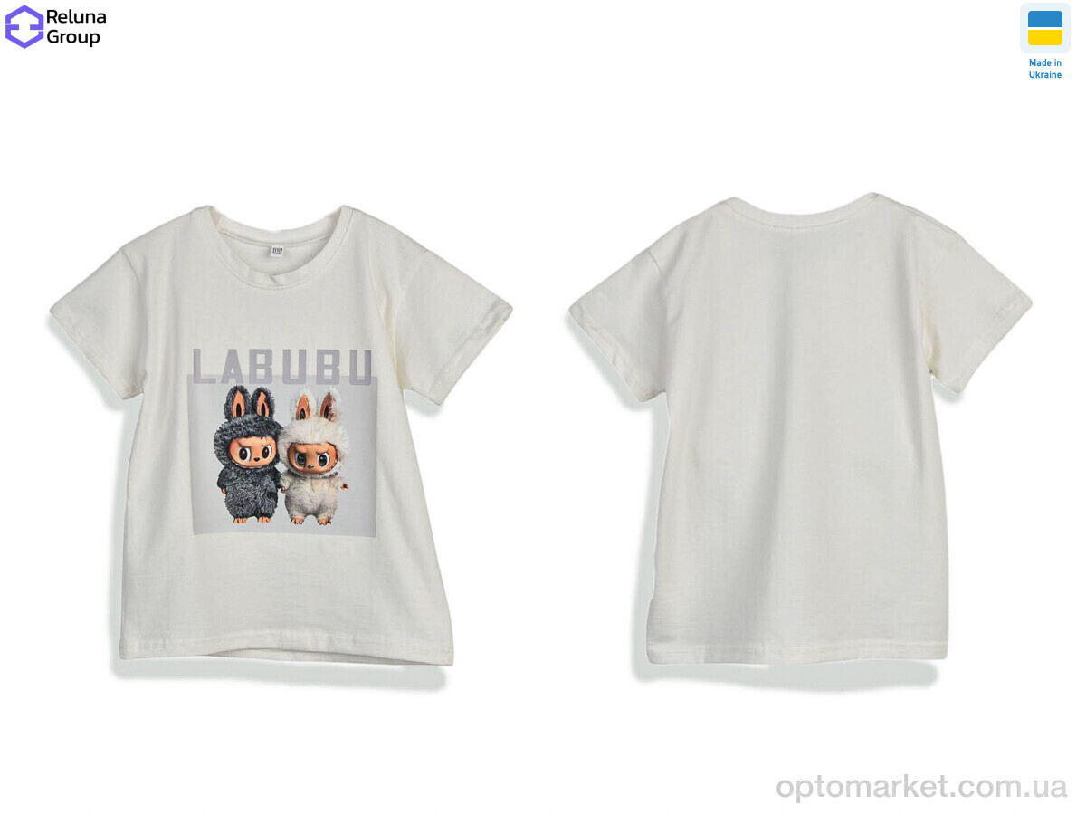 Купить Футболка дитячі CL002-1 white Reluna Group білий, фото 3