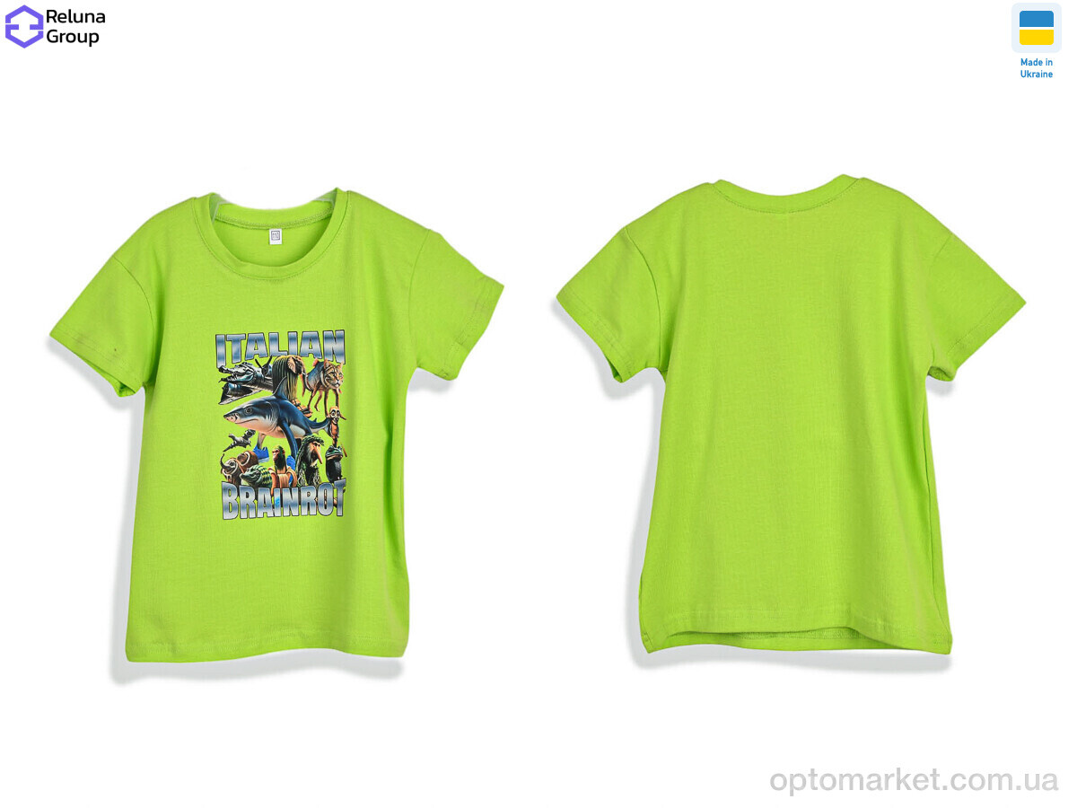 Купить Футболка дитячі CL002-2 green Reluna Group зелений, фото 3