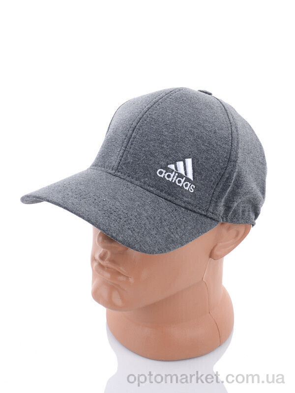 Купить Кепка чоловічі CL004-7 grey A.idas сірий, фото 2