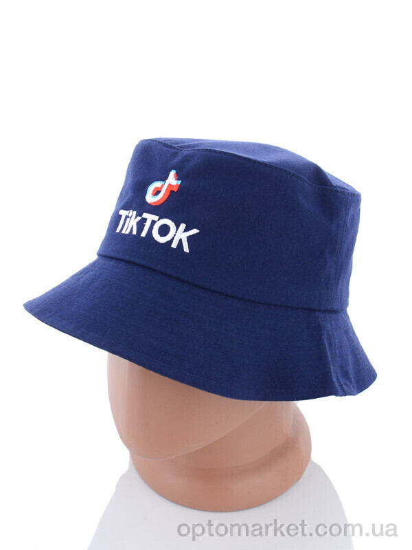 Купить Панама чоловічі CL006-1 navy RuBi синій, фото 1