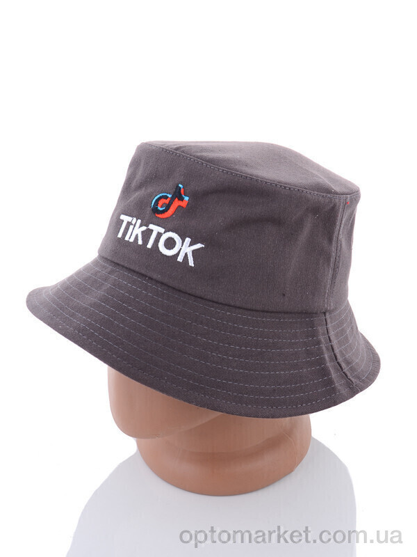 Купить Панама чоловічі CL006-3 grey RuBi сірий, фото 1