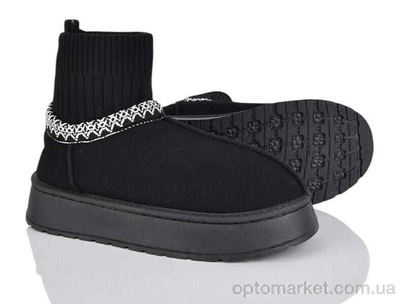 Купить Уги жіночі CL2519 Lion-Lu чорний, фото 1