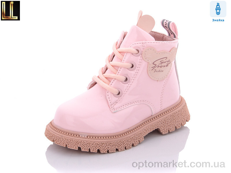 Купить Ботинки детские CL5-5 Lilin shoes розовый, фото 1
