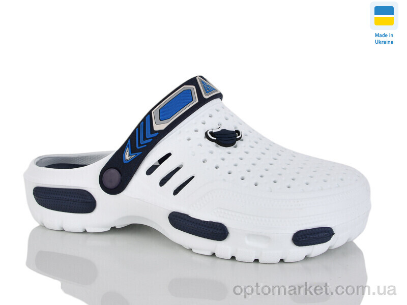 Купить Крокси чоловічі CM118 білий Gipanis білий, фото 1