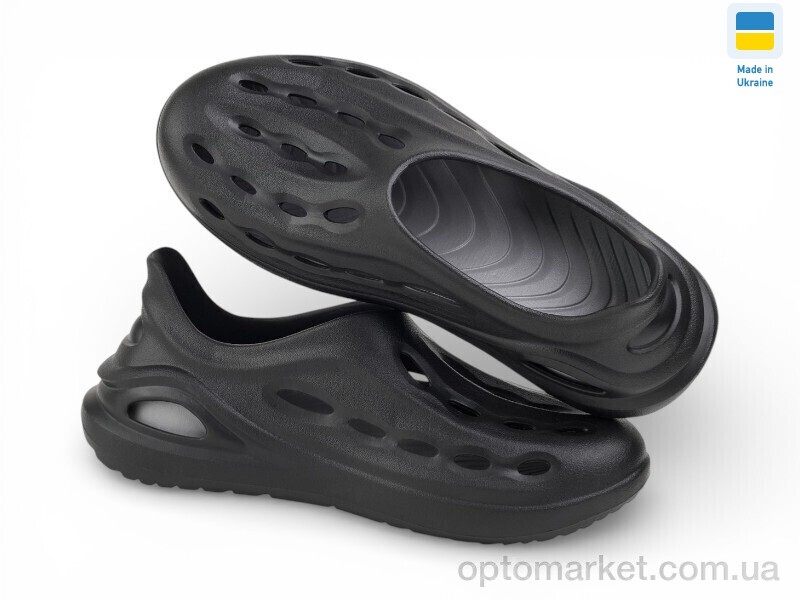 Купить Крокси чоловічі CM137 чорний Gipanis чорний, фото 1