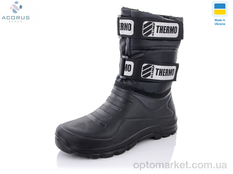 Купить Чоботи з піни чоловічі CM335 Olimp чорний, фото 1