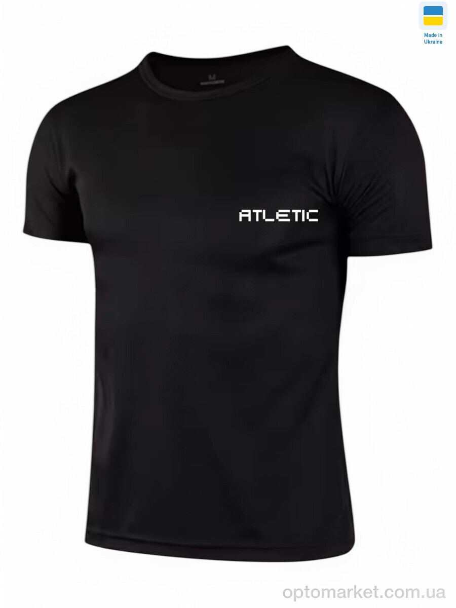 Купить Футболка чоловічі Coolmax 001-5 чорний Riza чорний, фото 1