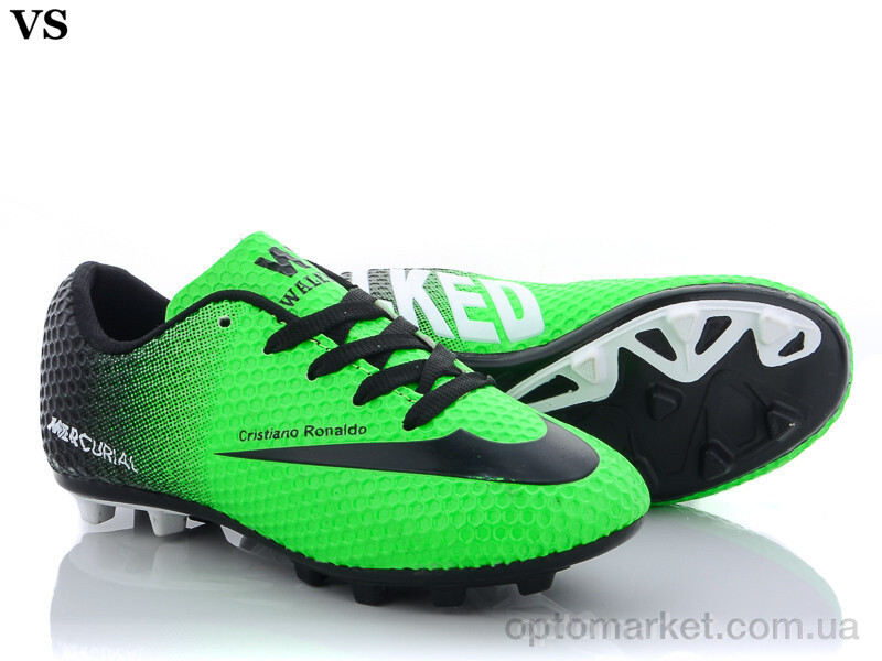 Купить Футбольне взуття дитячі CRAMPON 10 (31-35) Walked зелений, фото 1