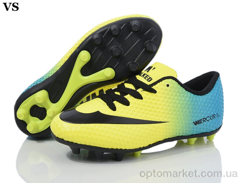 Купить Футбольне взуття дитячі Crampon Mercurial Walked жовтий, фото 1