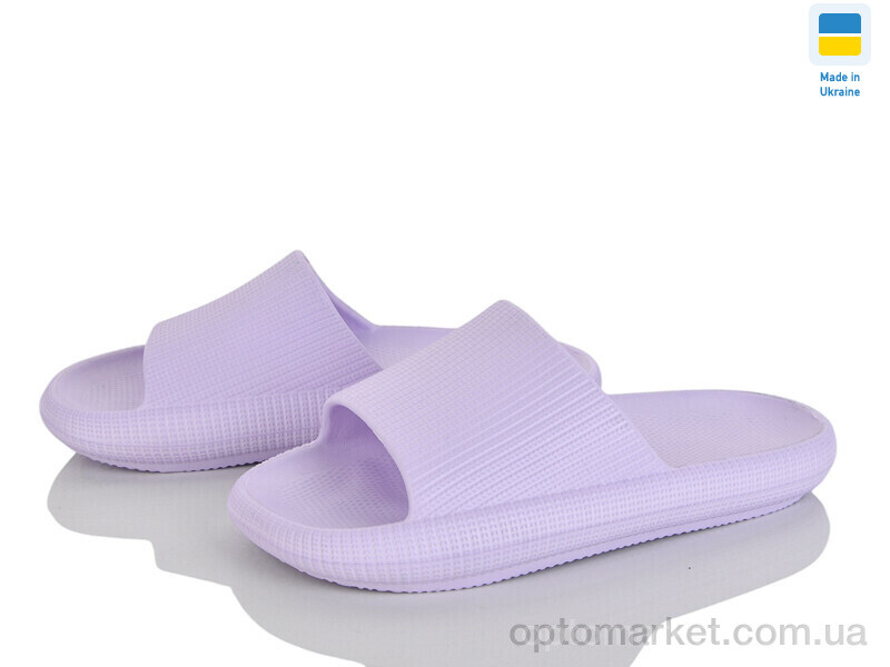 Купить Шльопанці жіночі Cross 024 бузок Cross фіолетовий, фото 1
