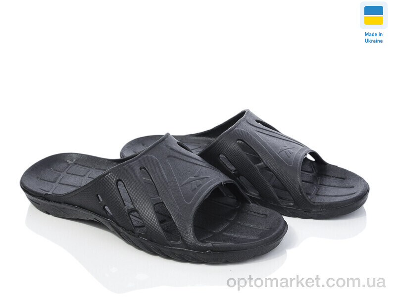 Купить Шльопанці дитячі Cross підліток чорний Cross чорний, фото 1