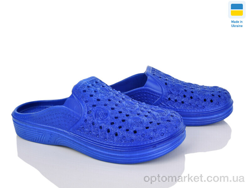 Купить Шльопанці жіночі Cross сабо 027 т.синій Cross синій, фото 1