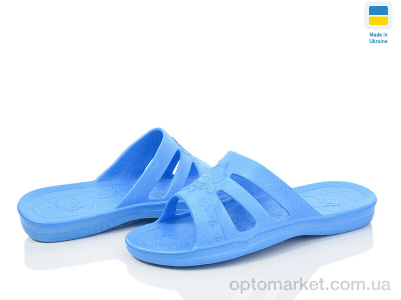 Купить Шльопанці жіночі Cross SV007 троянда бірюза Cross блакитний, фото 1