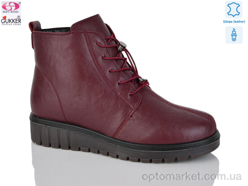 Купить Черевики жіночі CS4016 Gukkcr бордовий, фото 1