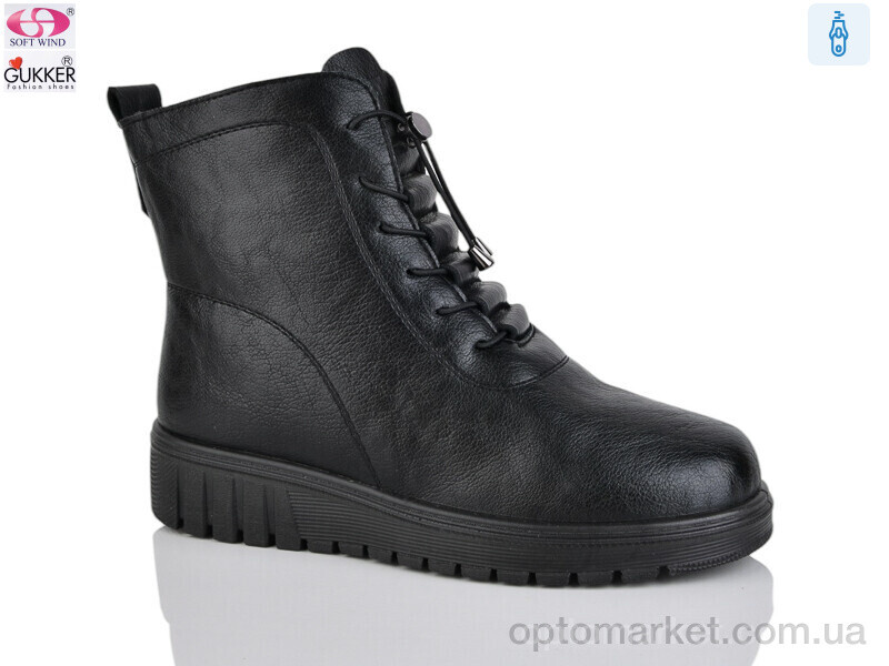 Купить Черевики жіночі CS4026 Gukker чорний, фото 1