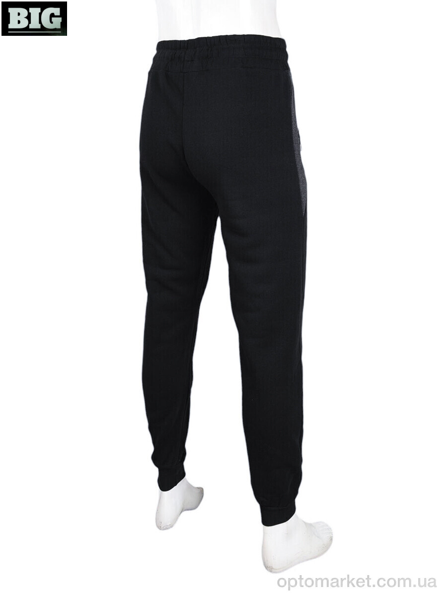 Купить Спортивні штаны чоловічі CS403-1-150 black Shuyue чорний, фото 2