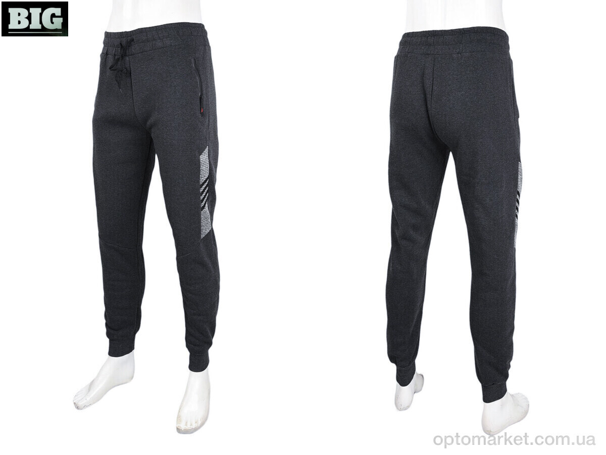 Купить Спортивні штаны чоловічі CS404-2-150 grey Shuyue сірий, фото 3