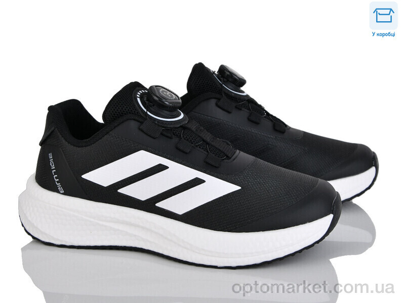 Купить Кросівки унісекс CT53538-2 Biqilujia чорний, фото 1