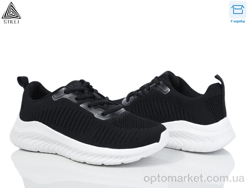 Купить Кросівки жіночі CX1100-4 піна Stilli чорний, фото 1