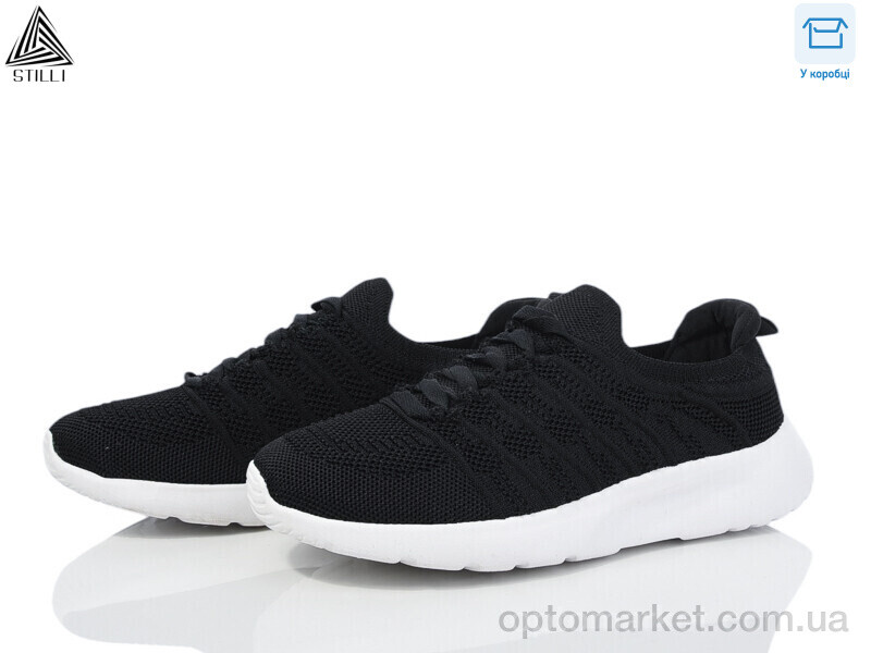 Купить Кросівки жіночі CX1130-4 піна Stilli чорний, фото 1