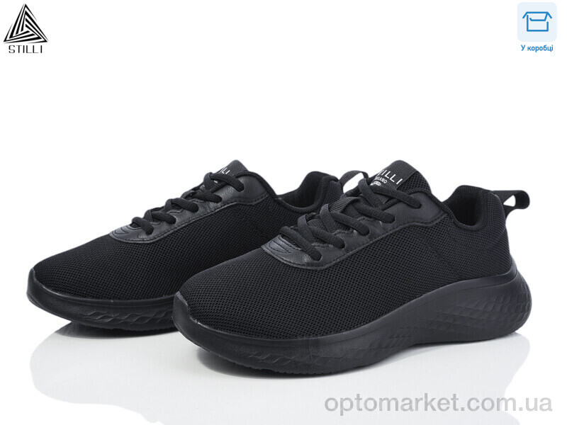 Купить Кросівки жіночі CX1140-1 піна Stilli чорний, фото 1