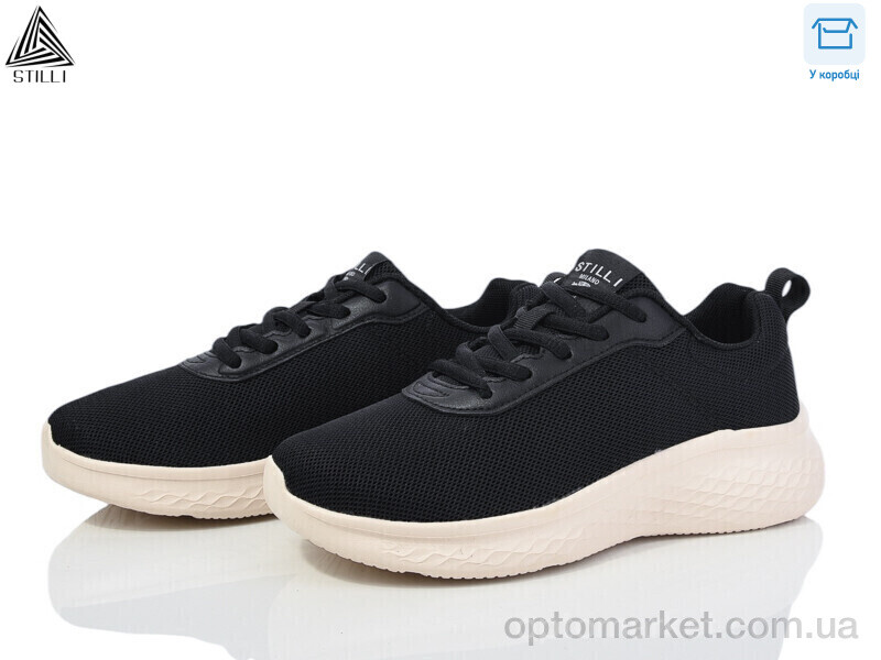 Купить Кросівки жіночі CX1140-6 піна Stilli чорний, фото 1