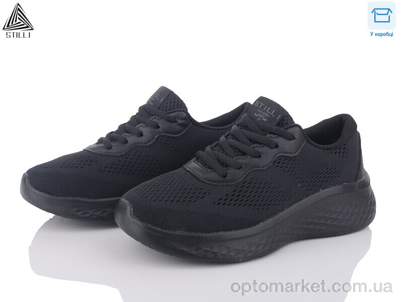 Купить Кросівки жіночі CX1150-1 піна Stilli чорний, фото 1