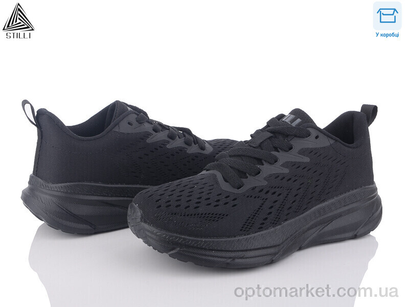 Купить Кросівки жіночі CX1160-1 піна Stilli чорний, фото 1