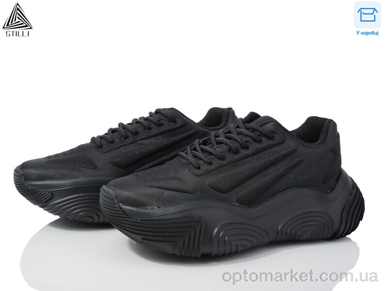 Купить Кросівки жіночі CX1260-1 піна Stilli чорний, фото 1