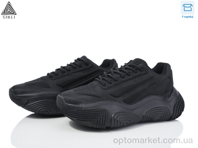 Купить Кросівки жіночі CX1260-1 піна Stilli чорний, фото 1