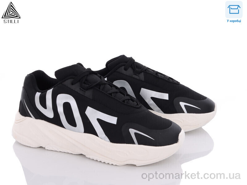 Купить Кросівки чоловічі CX209-2 піна Stilli чорний, фото 1