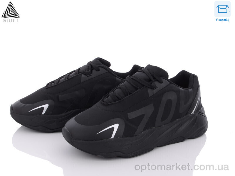 Купить Кросівки чоловічі CX209-4 піна Stilli чорний, фото 1