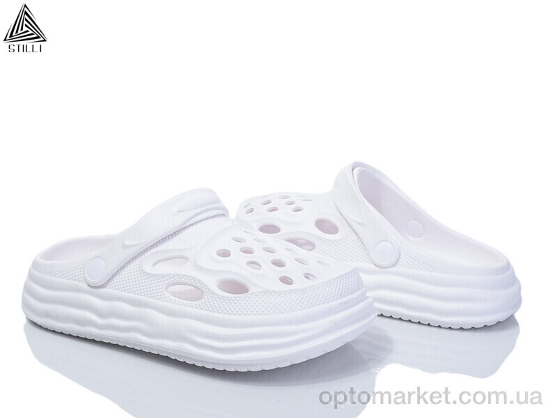 Купить Крокси жіночі CX305-4 піна Stilli білий, фото 1