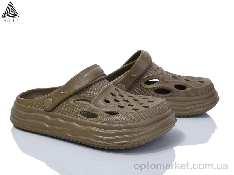 Купить Крокси жіночі CX305-5 піна Stilli коричневий, фото 1