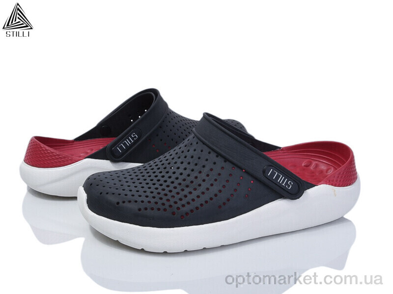 Купить Крокси жіночі CX309-4 піна Stilli чорний, фото 1